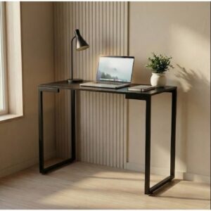 Escrivaninha Mesa de Escritório Industrial Base Aço 90x45X90cm Escritório Home Office Estudo