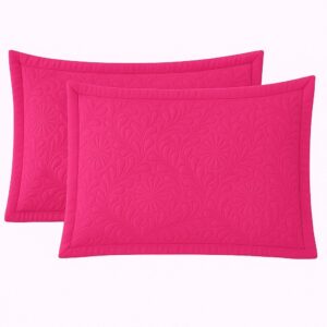 Kit 2 Capas Porta Travesseiro Fronha Matelado - Essência Enxovais - Só belle - Pink