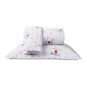 Cobre leito Essencialle Ideal para Cama King Composto por 03 Peças 150 Fios Alg/PL Várias Estampas - Dorameira