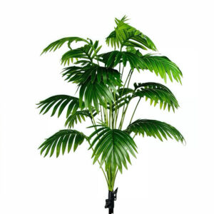 KIT2 110CM 24Folhas Planta Artificial Palmeira Areca Real Toque - 1pcs