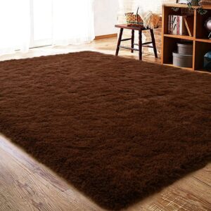 Tapete 2,00 x 3,00 Metros Super Luxo - Marrom Liso