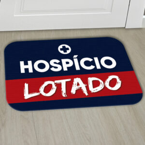 Tapetes Porta Engraçados Decorativo Entrada Antiderrapante 55x35 - 8024