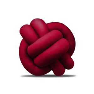 Almofada Nó Nozinho Escandinavo De Luxo - MARSALA