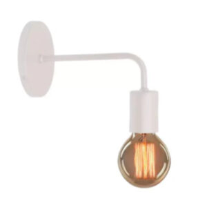 Arandela Parede Vintage Uno Joy Retro Preto Soquete E27