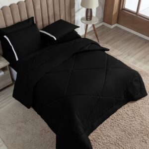 Kit de Edredom Casal Queen Dupla Face Quentinho e Macio