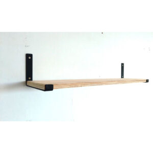 Kit 2 Prateleira Industrial 40x20, 60x20, 80x20 Com 4 Mão francesa de ferro invertida Nicho Decoração rustica.