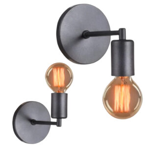 Luminária Arandela De Parede Cabeceira Aramado Moderno Retro 127v/220v