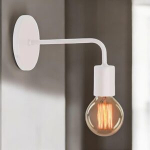 Arandela Parede Vintage Uno Joy Retro Preto Soquete E27