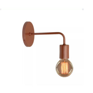 Arandela Parede Vintage Uno Joy Retro Preto Soquete E27 - ROSE GOLD