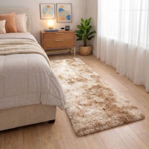 Tapete Passadeira 2,00 x 0,60 Corredor Quarto Sala Beira de Cama Felpudo Peludo