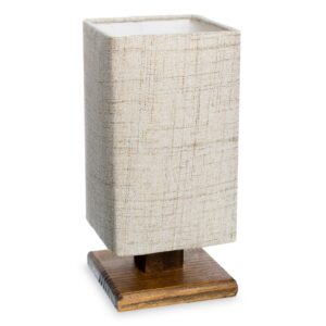 Abajur Luminária De Mesa Quarto Cabeceira Escritório Leitura Moderno Rústico Decoração - 1 ABAJUR