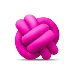 Almofada Nó Nozinho Escandinavo De Luxo - PINK