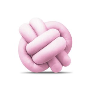 Almofada Nó Nozinho Escandinavo De Luxo - ROSA BEBE