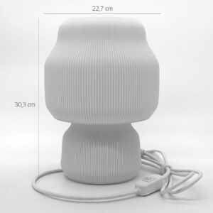 Abajur Solaris Mesa Cabeceira Luminária 110V/220V quarto sala escritório
