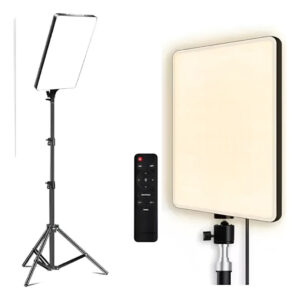 Ring Light Iluminador Led Foto Profissional 16 Polegadas Com Tripé 2.1M Para Live Fotografo - Kit com 1