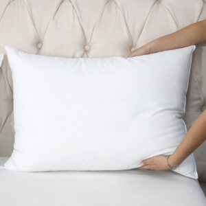 Kit Com 02 Travesseiro Percal 180 Fios Algodão Toque De Pluma