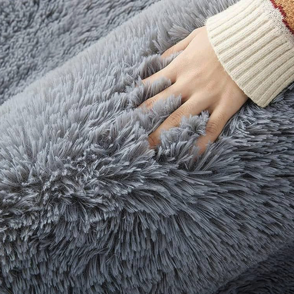 Tapete Passadeira 2,00 x 0,60 Corredor Quarto Sala Felpudo Várias Cores