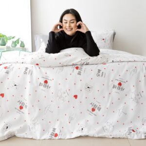 Cobre leito Essencialle Ideal para Cama King Composto por 03 Peças 150 Fios Alg/PL Várias Estampas