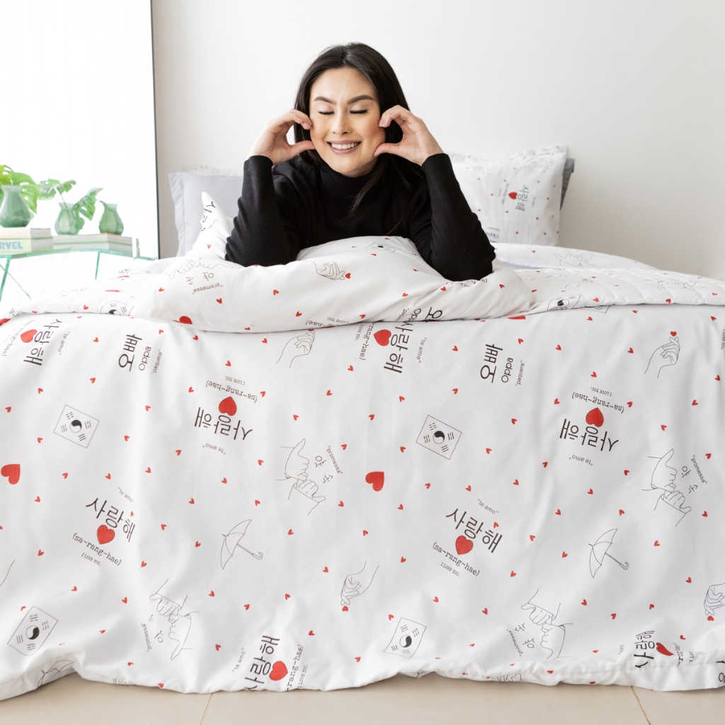 Cobre leito Essencialle Ideal para Cama King Composto por 03 Peças 150 Fios Alg/PL Várias Estampas