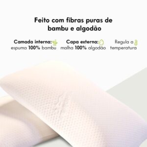 Travesseiro anti-ronco firme macio ortopédico cervical para dor no pescoço