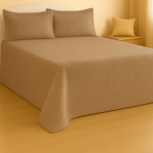 Kit 03 Peças Cobre Leito Casal Padrão Matelado - Imperium