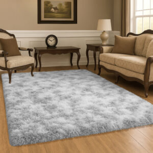 Tapete Sala 2,00 x1,50 Peludo Promoção - Cinza Mesclado