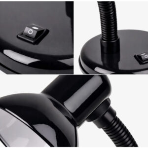 Luminária De Mesa Abajur Flexível Articulável Leitura Bivolt