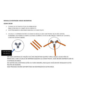 Trio Mesinhas Lateral Redondo Sala Pé Palito Porta Objetos Decoração na cor OFF WHITE pés preto BP