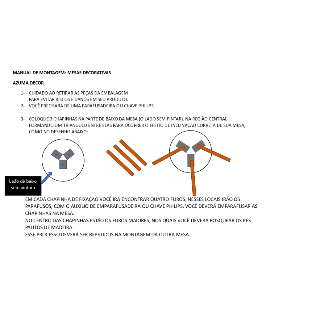 Trio Mesinhas Lateral Redondo Sala Pé Palito Porta Objetos Decoração na cor OFF WHITE pés preto BP