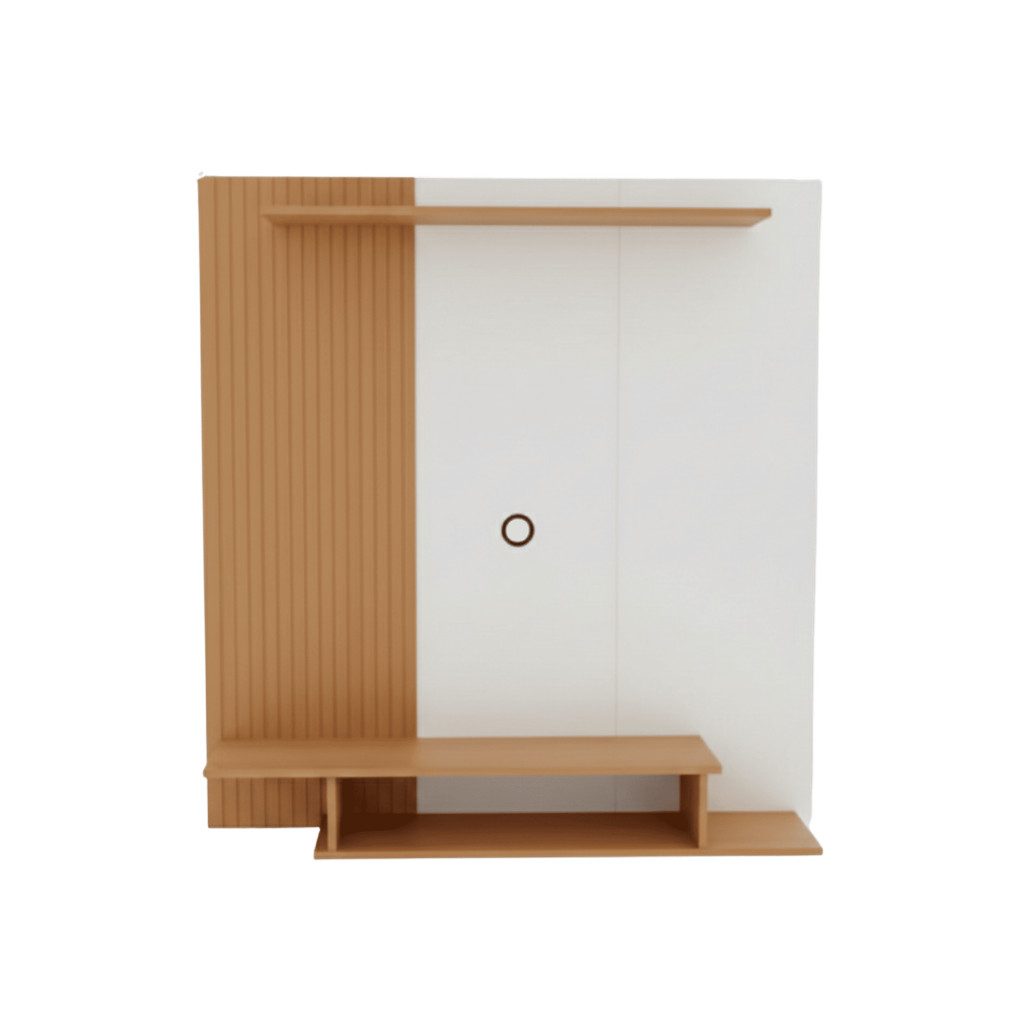 Painel Moderno para Tv 43 Polegadas Suspenso Estante Nicho Sala de Estar