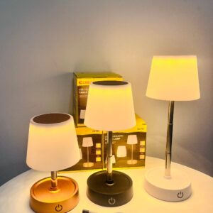 Abajur Recarregável Telescópico Touch Lâmpada de Mesa Multifuncional USB-Minimeow