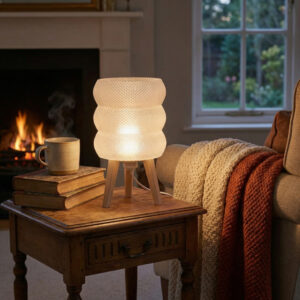 Abajur Luminária De Mesa Sala Quarto Moderno Com Lâmpada