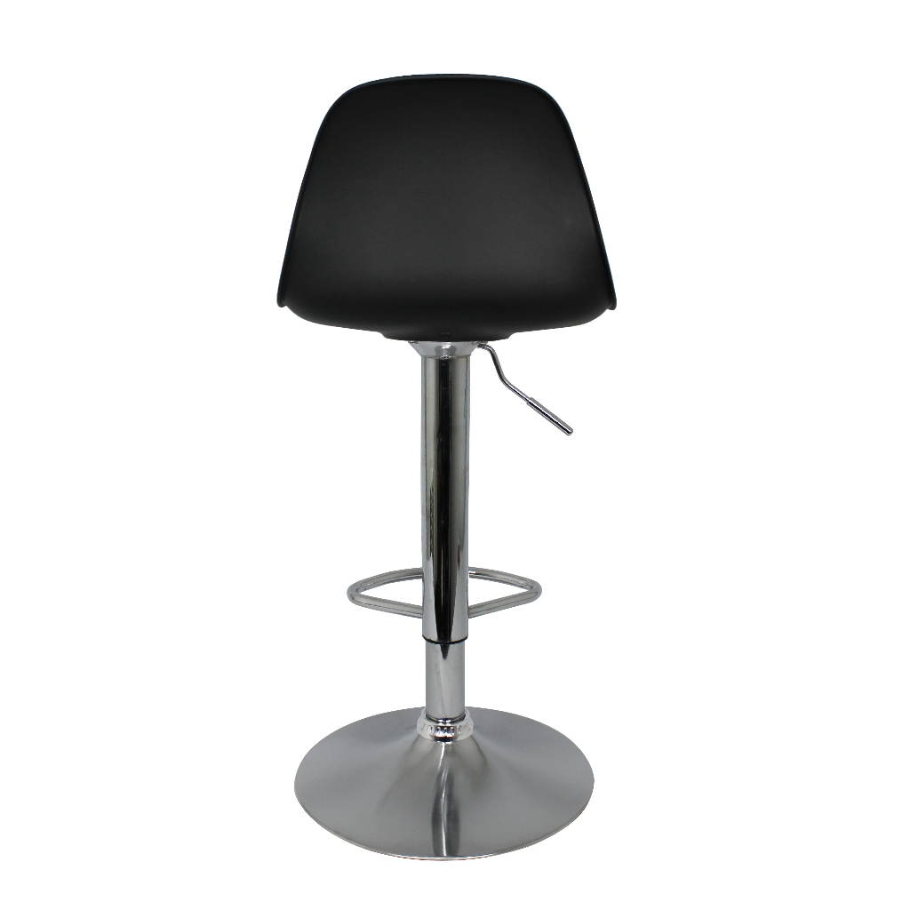 Banqueta Eiffel Giratória Estofada com Encosto Sala de Jantar