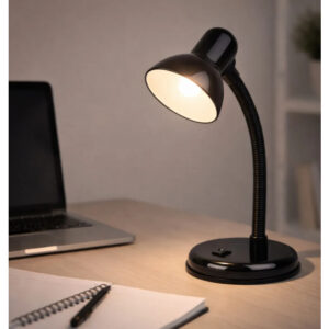 Luminária De Mesa Abajur Flexível Articulável Leitura Bivolt