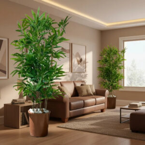 Bambu Mosso Artificial, Planta Artificial, Decoração, Bambu da Sorte, Planta Realista