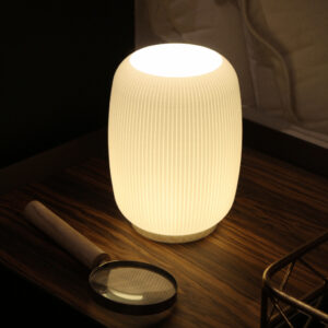 Abajur Luminária de Mesa Japonesa Satori Minimalista Decorativa Sala Quarto Escritório Design Zen Oriental Moderno