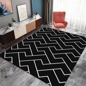 Tapete Belga Luxo 2,40 x 2,00 Estampa Moderna p/ Decoração Sala Escritório Grande - 2034 Aveludado