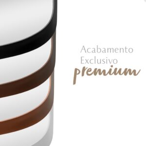 Espelho Corpo Inteiro Retângular 150x50cm C/ Suporte De Chão