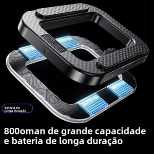 Luminária Led Clipe Ring Light Iluminador Celular Suporte Vlog Ym