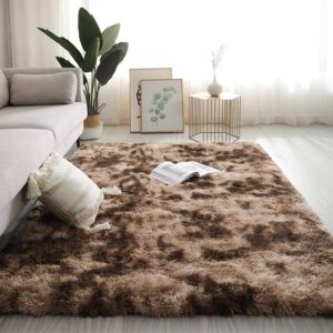 Tapete 2,00 x 1,50 Mega Luxo Peludo Sala e Quarto - Marrom Mesclado