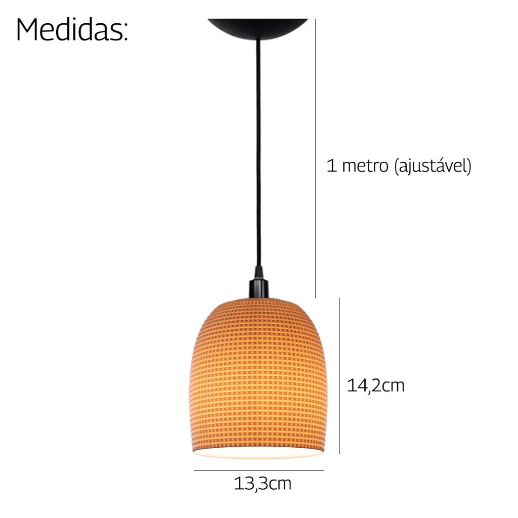 Pendente Lustre Modelo Grid Casa e Decoração 110/220V