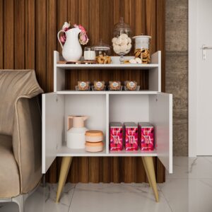 Aparador Buffet Multiuso Com Porta Retrô Cantinho do Café Bangcoc