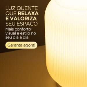 Abajur Sophie Luminária de Mesa Moderna para Quarto Sala Escritório 110V/220V