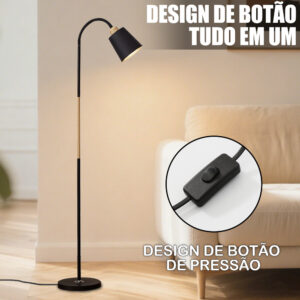 Luminária De Sala e Quarto 180CM Para Leitura Iluminação Ambiente Abajur De Chão Casa e Escritório~