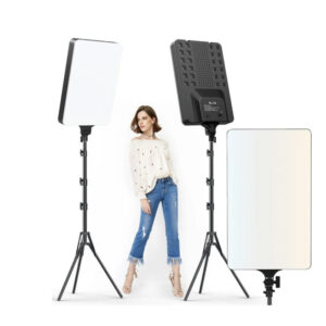 Ring Light Iluminador Led Foto Profissional 16 Polegadas Com Tripé 2.1M Para Live Fotografo - Kit com 2