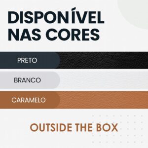 Espelho Adnet Com Alça Couro Redondo Decorativo Várias Tamanhos + Suporte