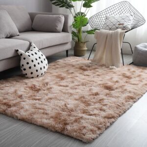 Tapete 2,00 x 1,50 Felpudo Sala Quarto Varias Cores - Bege Mesclado