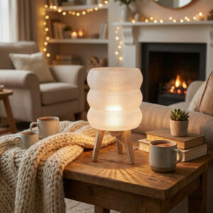 Abajur Luminária De Mesa Sala Quarto Moderno Com Lâmpada