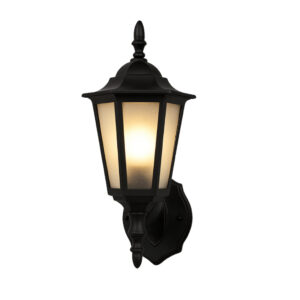 Luminária Arandela Colonial Vintage Clássica Parede Externa Jardim p LED Sextavada Decorativa Retro