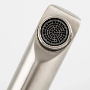 Torneira para banheiro inox metal bancada Torneira fria simples para lavatório